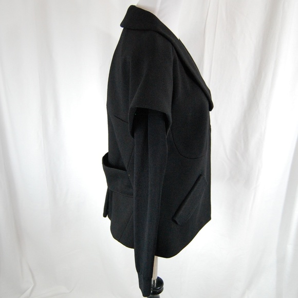 Authentic Vera Wang Dramatic Shoulder Jacket - Picture 3 of 8